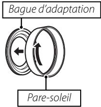 FUJIFILM X20, COMPACT EXPERT FINEPIX X20 - ■ Fixation des pare-soleil d'objectifs LH-X10 - 1