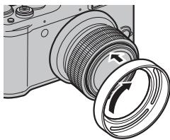 FUJIFILM X20, COMPACT EXPERT FINEPIX X20 - ■ Fixation des filtres protecteurs LHF-X20 - 2