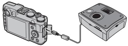 FUJIFILM X20, COMPACT EXPERT FINEPIX X20 - Raccordement de l'appareil photo - 1