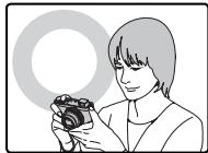 FUJIFILM XQ1 - Comment tenir l'appareil photo - 1