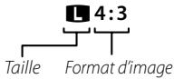 FUJIFILM XQ1 - TAILLE D'IMAGE - 1