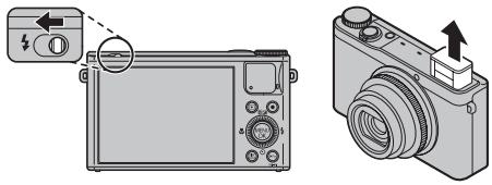 FUJIFILM XQ1 - Utilisation du flash (Flash intelligent) - 1