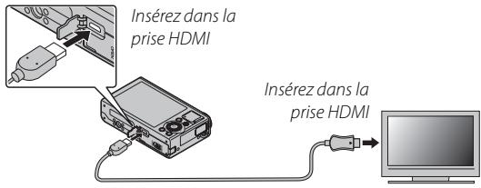 FUJIFILM XQ1 - Affichage des photos sur des téléviseurs Haute Définition - 1