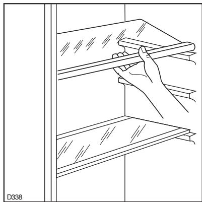 HUSQVARNA ER8133I - Het verplaatsen van deurvakken - 1