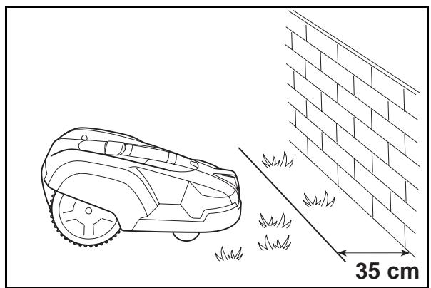 HUSQVARNA AUTOMOWER 220 AC - Déliminations de la zone de travail - 1