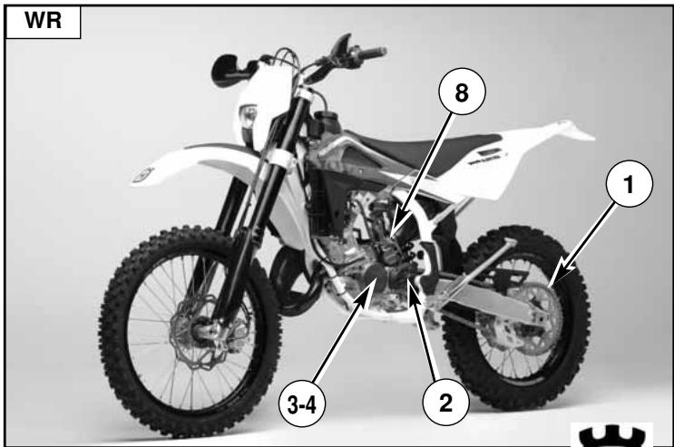 HUSQVARNA CR 125 - DOTAZIONE - 3