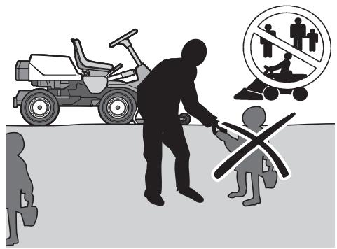 HUSQVARNA RIDER 175 - INSTRUCTIONS DE SÉCURITÉ - 1
