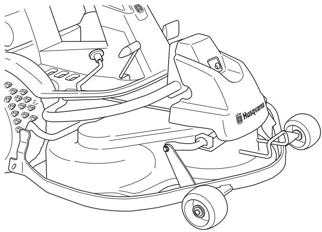 HUSQVARNA RIDER 175 - Unité de coupe - 1