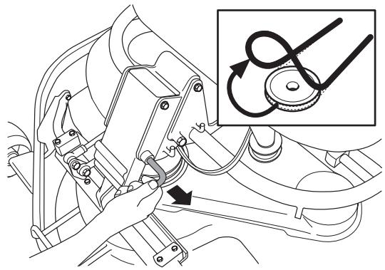 HUSQVARNA RIDER 175 - Mise en position d'entretien - 7