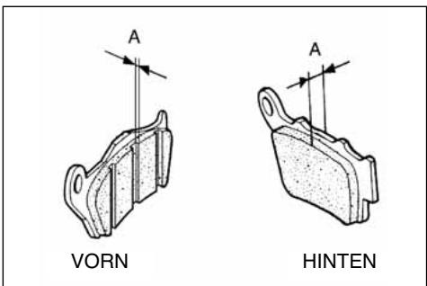 VORN HINTEN