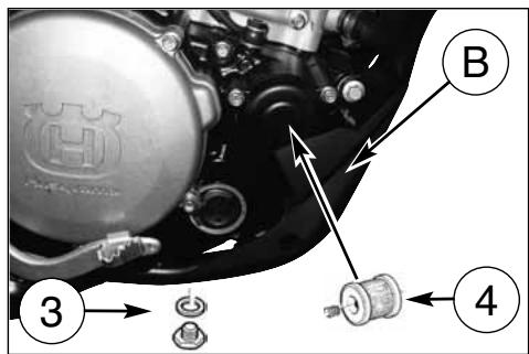 HUSQVARNA SMR 530 R - SUBSTITUCION ACEITE MOTOR Y LIMPIEZA- SUBSTITUCION FILTROS DE RED Y DEL CARTU- CHO FILTRO - 1