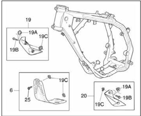 HUSQVARNA SMR 530 R - KIT FOURNI-PIÈCES EN OPTION (\*) - 1