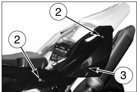 HUSQVARNA SMR 530 R - SOSTITUZIONE MATERIALE FONOASSORBENTE SILENZIATORE - 1