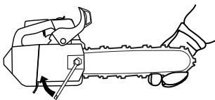 HUSQVARNA T435 - Monteren van zaagblad en ketting - 7