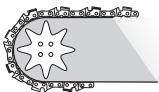 HUSQVARNA T435 - Guide-chaîne - 2