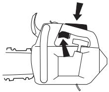 HUSQVARNA T435 - DÉMARRAGE ET ARRÊT - 1
