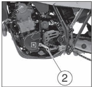HUSQVARNA TC 250 - ARRET DU MOTOCYCLE ET DU MOTEUR - 1