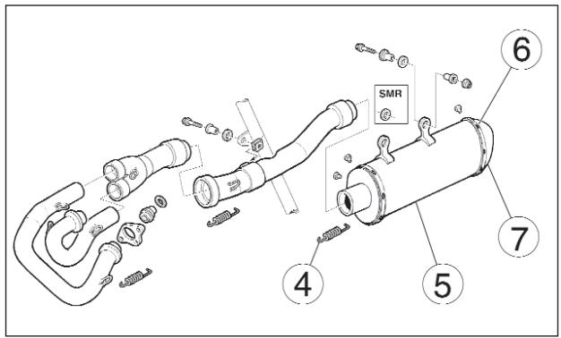 HUSQVARNA TC 250 - "SPARK ARRESTER" MAINTENANCE AND CLEANOUT INSTRUCTIONS - 3