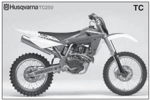 HUSQVARNA TC 250 - NOTES FOR "AUS" MODEL - 2