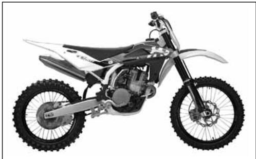 HUSQVARNA TC 450 - WICHTIGE ANWEISUNGEN - 1