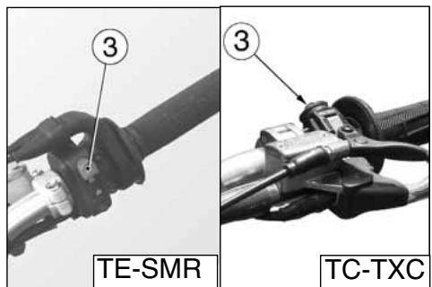 HUSQVARNA TXC 250 - STOPPING THE MOTORCYCLE AND THE ENGINE - 5