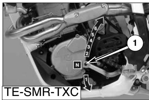 HUSQVARNA TXC 250 - GEAR SHIFT CONTROL - 3