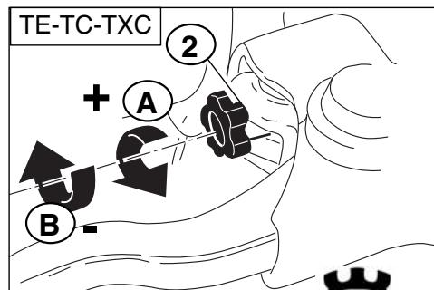 HUSQVARNA TXC 250 - LOCK ADJUSTMENT - 8