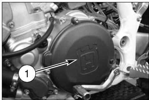HUSQVARNA WR 125 - POSITION COMPOSANTS ÉLECTRIQUES - 1