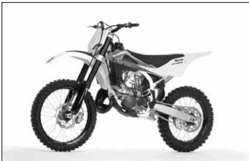 HUSQVARNA WR 125 - AVIS IMPORTANT - 1