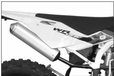 HUSQVARNA WR 125 - IMPORTANT RECOMMENDATION - 1