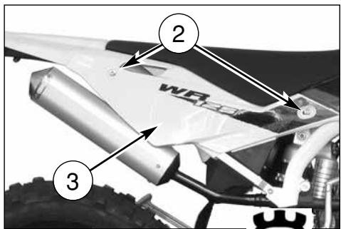 HUSQVARNA WR 125 - REGULACION PRECARGA RESORTE AMORTIGUADOR - 2