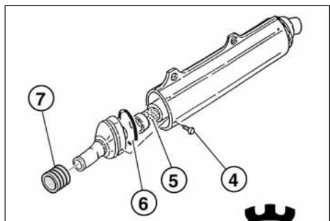 HUSQVARNA WR 125 - REEMPLACEMENT DU MATERIAL INSONORISANT DU SILENCIEUX - 3