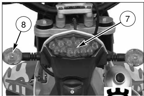 HUSQVARNA WR 125 - ELECTRICAL COMPONENTS LOCATION - 6