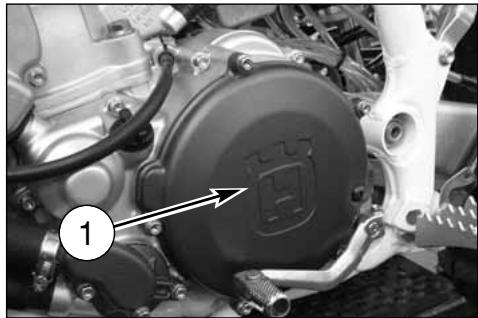 HUSQVARNA WR 125 - ELECTRICAL COMPONENTS LOCATION - 1