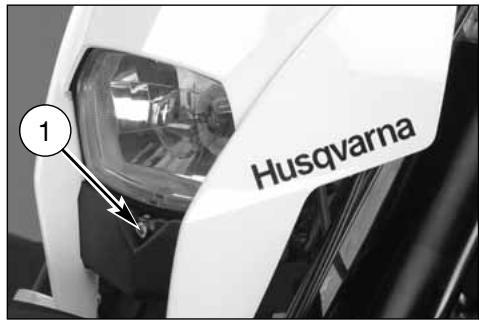 HUSQVARNA WR 125 - REGISTRAZIONE FANALE ANTERIORE (WR) - 1
