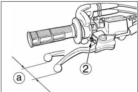 HUSQVARNA WR 125 - REGOLAZIONE LEVA COMANDO E CONTROLLO LIVELLO FLUIDO FRENO ANTERIORE - 1