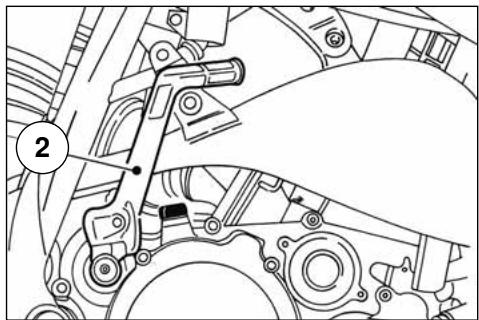 HUSQVARNA WR 125 - PEDAL DE ARRANQUE - 1