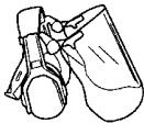 HUSQVARNA 124C - PROTÈGE-OREILLES - 1