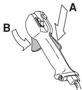 HUSQVARNA 235 R - Blocage de l'accelération - 1
