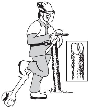 HUSQVARNA 235 R - Feilen der Sägeklinge - 3