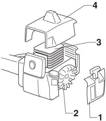 HUSQVARNA 235 R - Kuhlsystem - 2