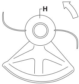 HUSQVARNA 235 R - Montage von Trimmerschutz und Trimmerkopf Trimmy SII - 3