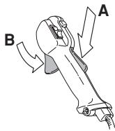 HUSQVARNA 235 R - Gashendelvergrendeling - 1