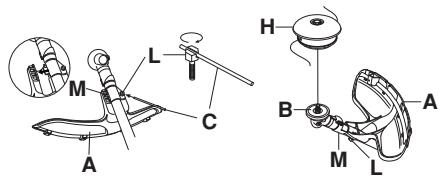 HUSQVARNA 235 R - Montage des autres protections et équipements de coupe - 2