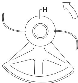 HUSQVARNA 235 R - Monteren van trimmerbeschemkap en trimmerkop Trimmy SII - 3