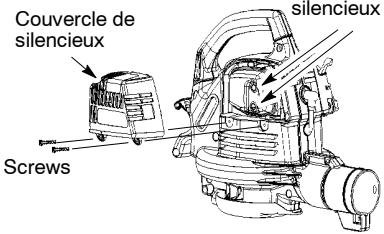 HUSQVARNA 24 B - VÉRIFIEZ LES VIS DE MONTAGE DU SILENCIEUX - 1