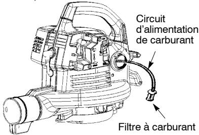 HUSQVARNA 24 B - REEMPLACER LE FILTRE A CARBURANT - 1