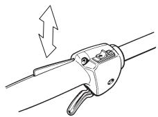 HUSQVARNA 325 LDX - Blocage de l'accélération - 3