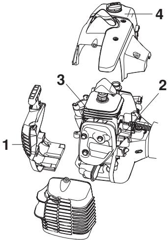 HUSQVARNA 327 HDA65 X - Koelsysteem - 2