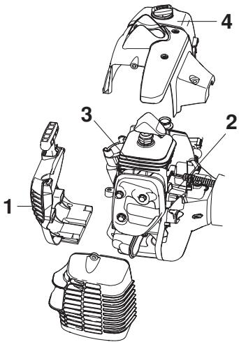 HUSQVARNA 327 HDA65 X - Kühlsystem - 2
